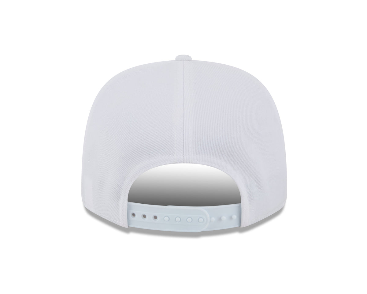 Chicago Bulls New Era White Multi Rope 9SEVENTY Stretch Snap Adjustable Hat product image 6, provided for visual reference