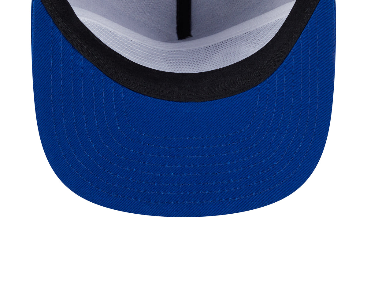 Chicago Cubs New Era Blue Team Text The Golfer Snapback Hat product image 7, provided for visual reference and product