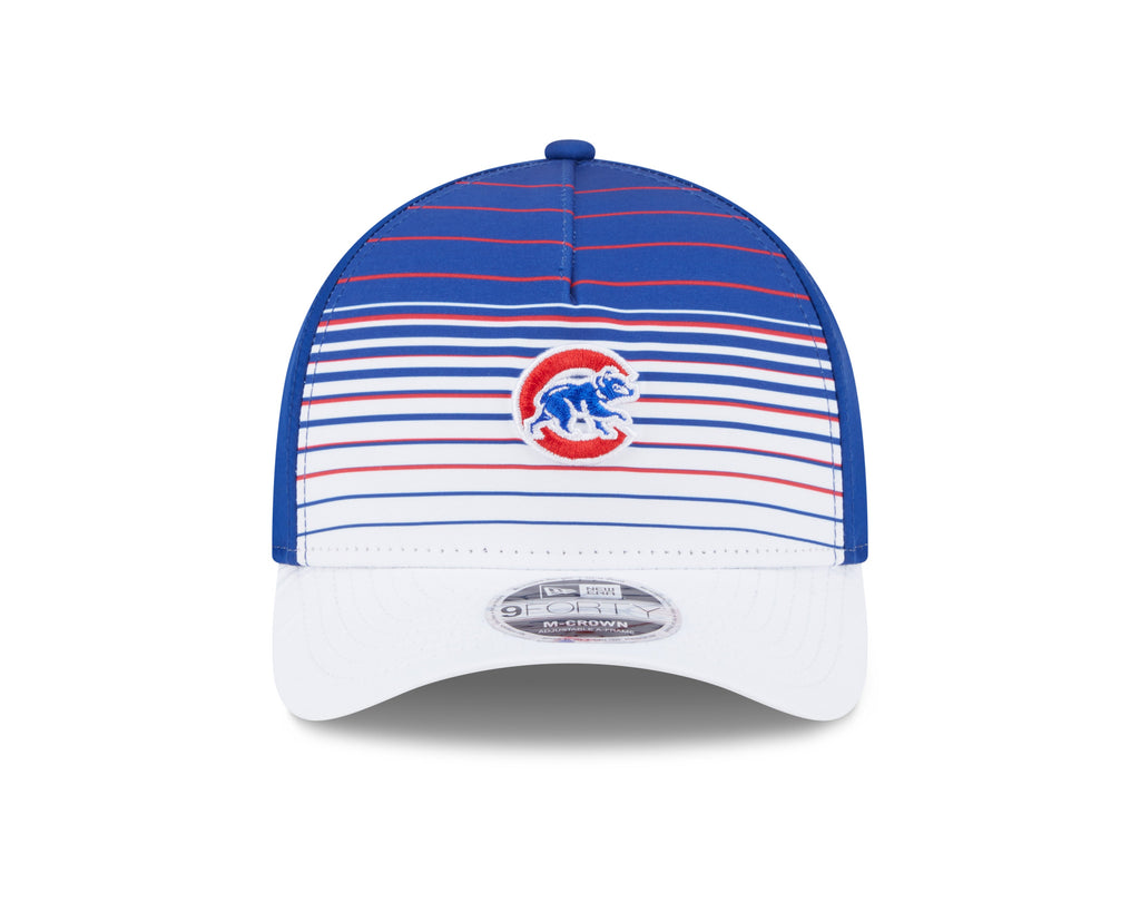 Chicago Cubs New Era Royal Gradient 9FORTY M-Crown Adjustable Hat product image 2, provided for visual reference and product