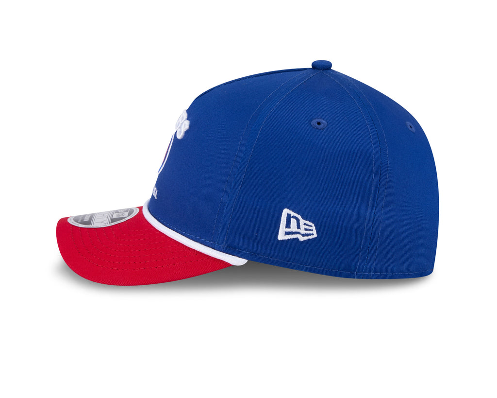 Chicago Cubs New Era Rope M-Crown Royal Blue 9FORTY Adjustable Hat product image 3, provided for visual reference and