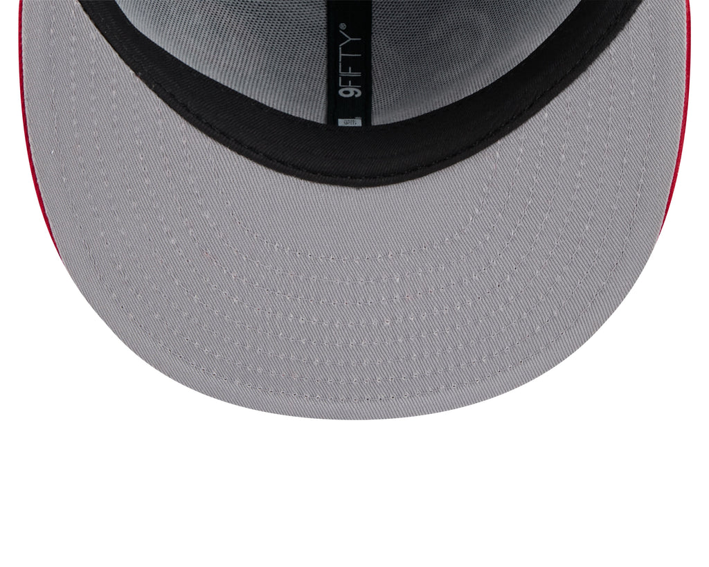 Chicago Cubs New Era 2 Tone Royal/Red Archive 9FIFTY Snapback Hat product image 7, provided for visual reference and product