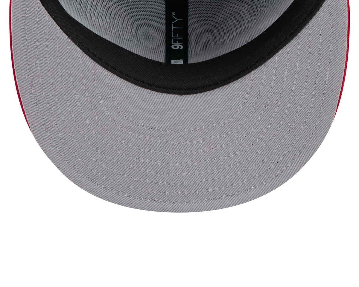 Chicago Cubs New Era 2 Tone Royal/Red Archive 9FIFTY Snapback Hat product image 7, provided for visual reference and product