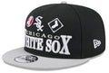 Chicago White Sox New Era 2 Tone Black/Gray Archive 9FIFTY Snapback Hat product image 1, provided for visual reference and