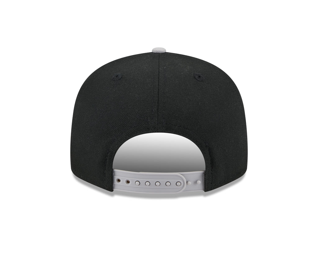 Chicago White Sox New Era 2 Tone Black/Gray Archive 9FIFTY Snapback Hat product image 6, provided for visual reference and