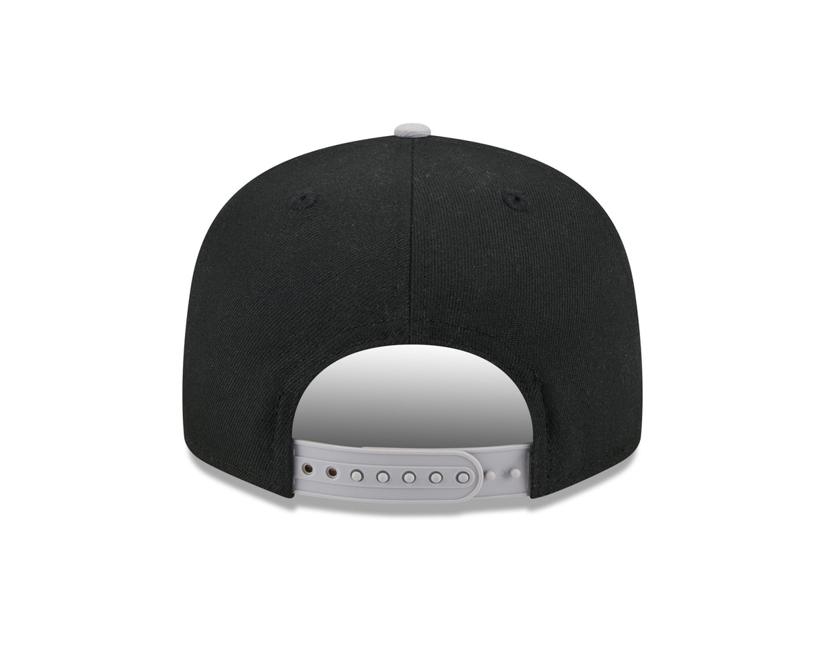 Chicago White Sox New Era 2 Tone Black/Gray Archive 9FIFTY Snapback Hat product image 6, provided for visual reference and