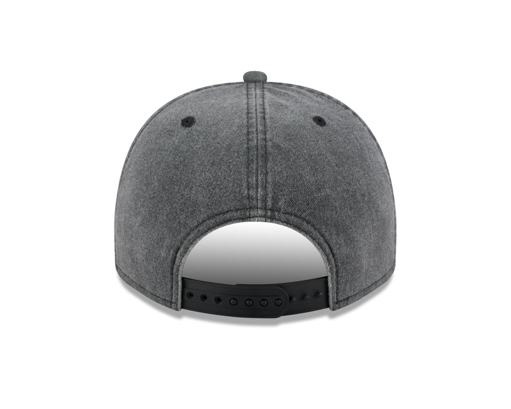 Chicago Blackhawks New Era Gray Washed 9FIFTY A-Frame Snapback Hat product image 6, provided for visual reference and