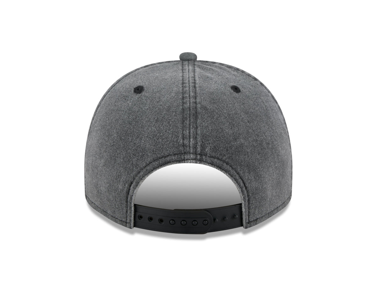 Chicago Blackhawks New Era Gray Washed 9FIFTY A-Frame Snapback Hat product image 6, provided for visual reference and