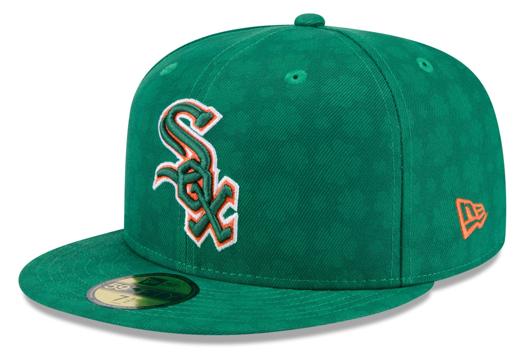 Chicago White Sox New Era Kelly Green 2025 St. Patrick's Day Authentic Collection On-Field 59FIFTY Fitted Hat for Men