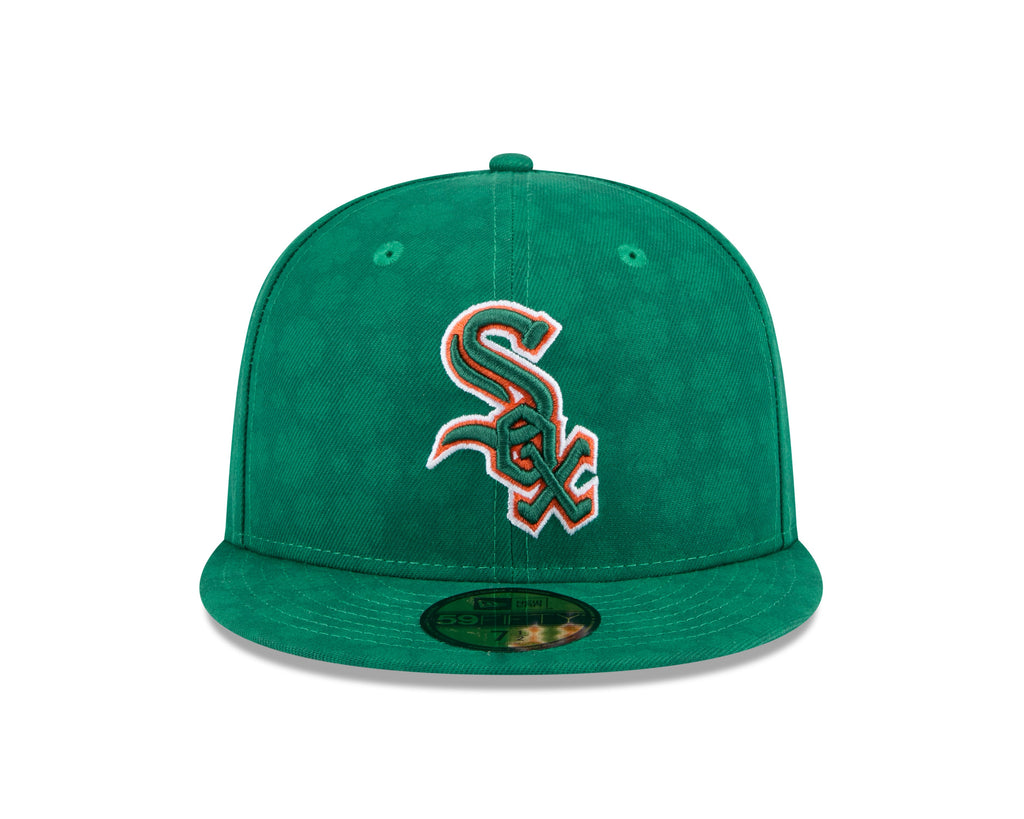 Chicago White Sox New Era Kelly Green 2025 St. Patrick's Day Authentic Collection On-Field 59FIFTY Fitted Hat for Men