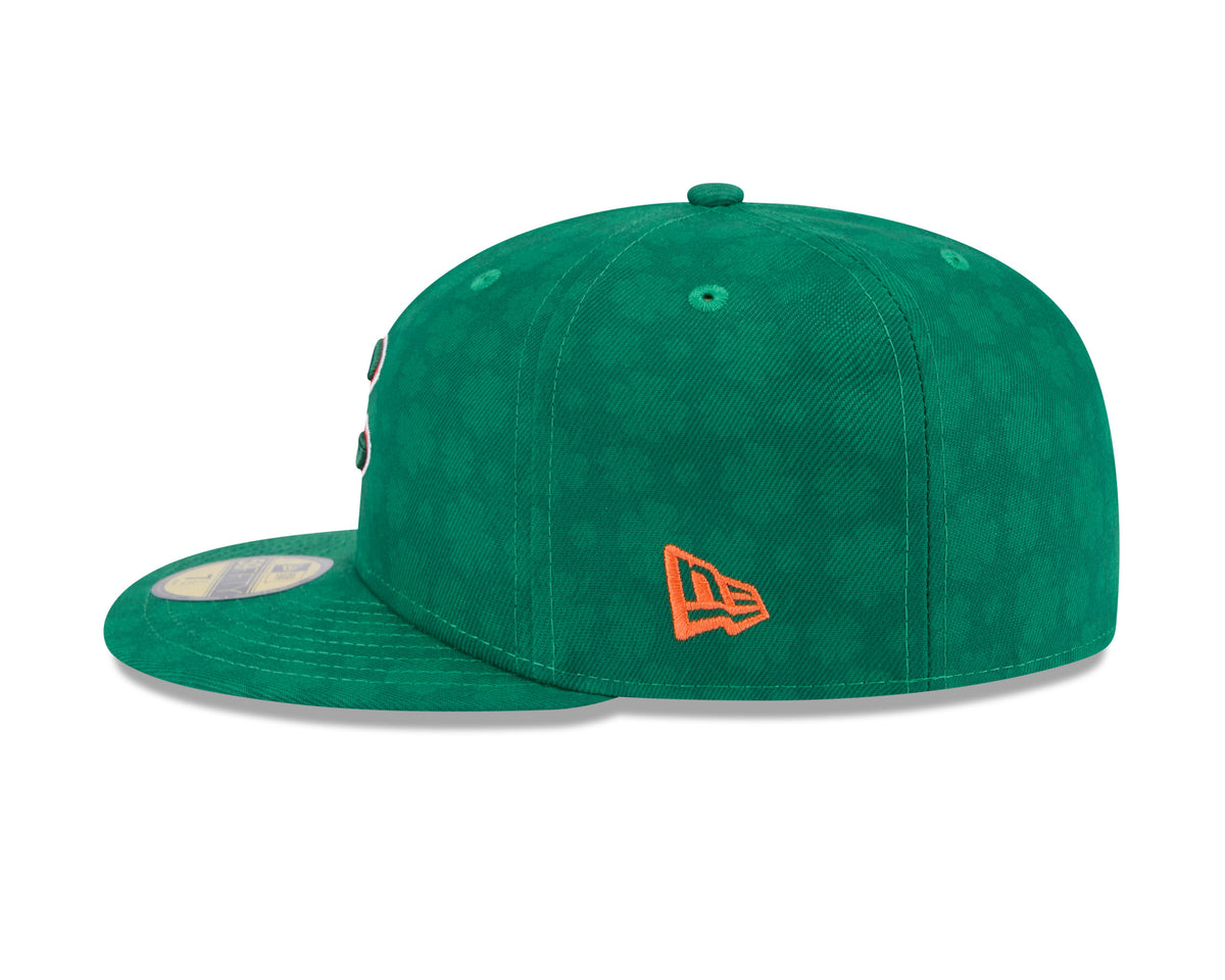 Chicago Cubs New Era Kelly Green 2025 St. Patrick's Day Authentic Collection On-Field 59FIFTY Fitted Hat for Men product