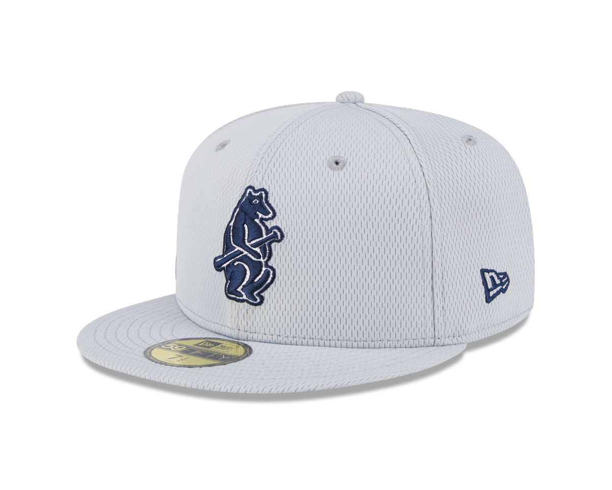 Chicago Cubs New Era Gray 2025 Clubhouse 59FIFTY Fitted Hat product image 3, provided for visual reference and product