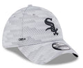 Chicago White Sox Gray 2025 Clubhouse New Era 39THIRTY Flex Hat product image 1, provided for visual reference and product
