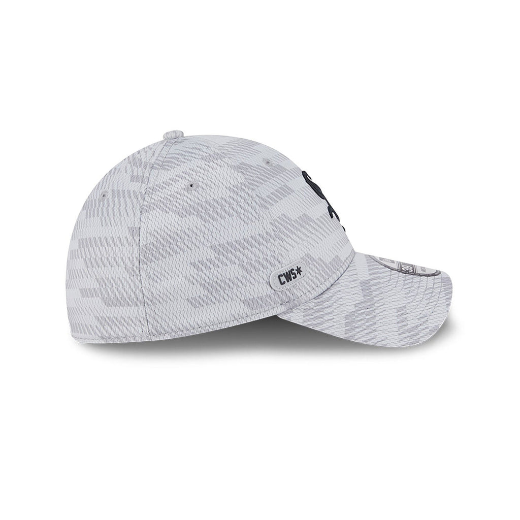 Chicago White Sox Gray 2025 Clubhouse New Era 39THIRTY Flex Hat product image 4, provided for visual reference and product