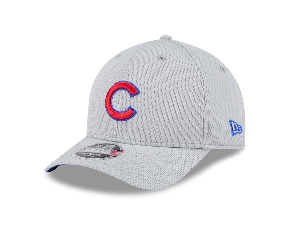 Chicago Cubs New Era Gray Clubhouse M-Crown 9FORTY Adjustable Hat product image 3, provided for visual reference and product