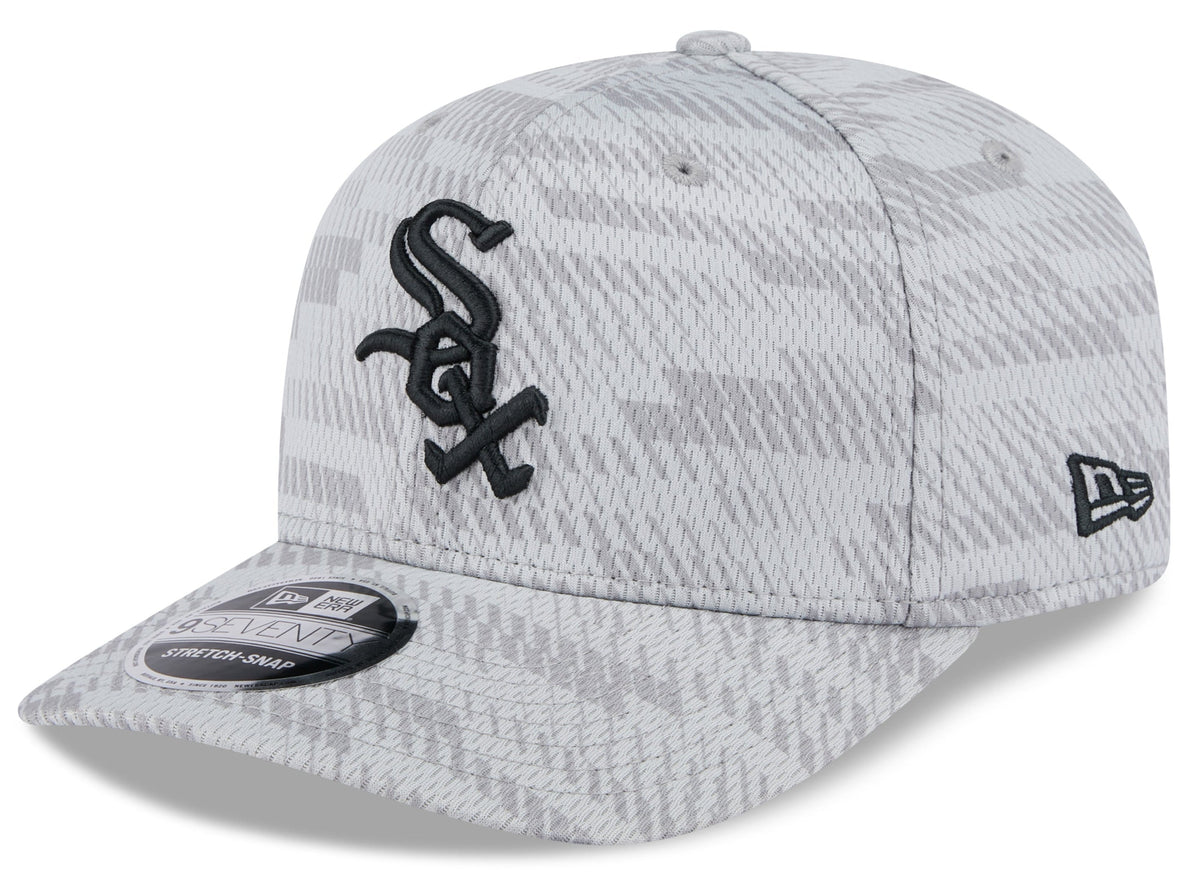 Chicago White Sox New Era Gray 2025 Clubhouse 9SEVENTY Adjustable Hat product image 1, provided for visual reference and