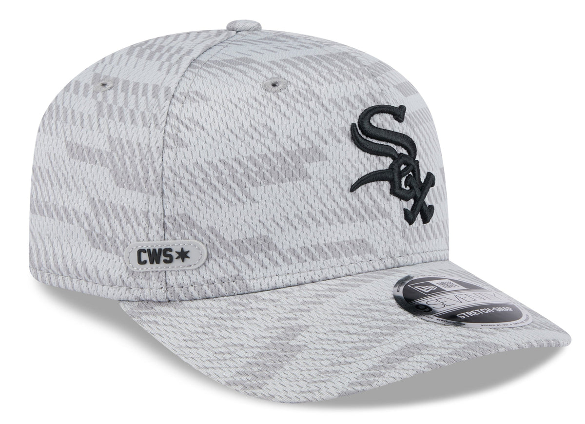 Chicago White Sox New Era Gray 2025 Clubhouse 9SEVENTY Adjustable Hat product image 3, provided for visual reference and