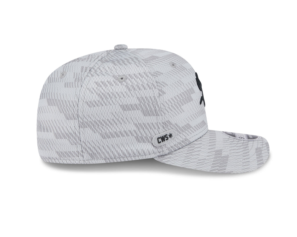 Chicago White Sox New Era Gray 2025 Clubhouse 9SEVENTY Adjustable Hat product image 4, provided for visual reference and