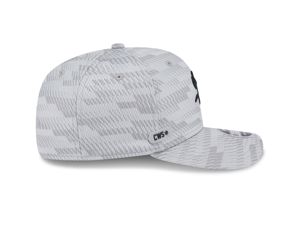 Chicago White Sox New Era Gray 2025 Clubhouse 9SEVENTY Adjustable Hat product image 4, provided for visual reference and