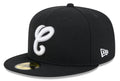 Chicago White Sox New Era Black 2025 Clubhouse Alternate 59FIFTY Fitted Hat product image 1, provided for visual reference