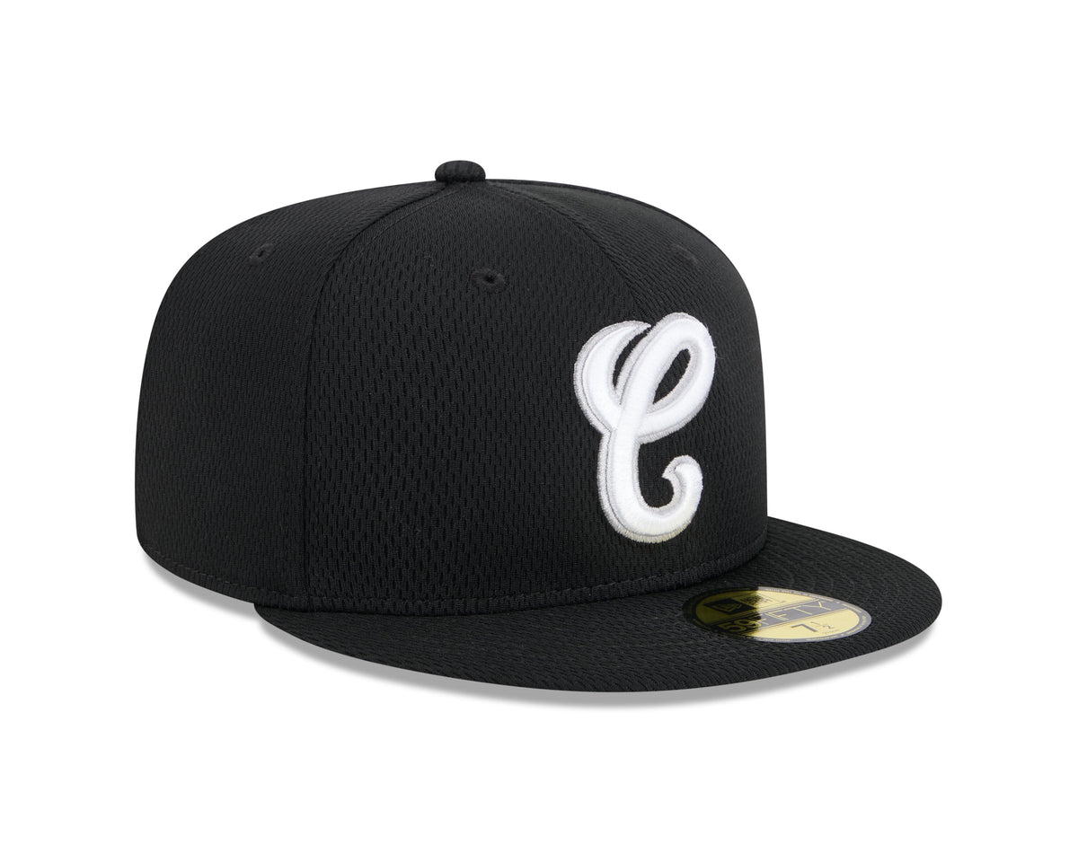 Chicago White Sox New Era Black 2025 Clubhouse Alternate 59FIFTY Fitted Hat product image 3, provided for visual reference