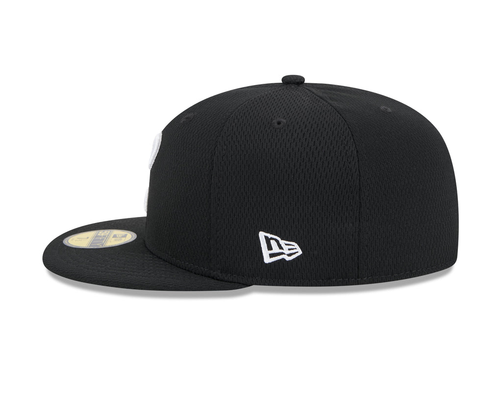 Chicago White Sox New Era Black 2025 Clubhouse Alternate 59FIFTY Fitted Hat product image 5, provided for visual reference