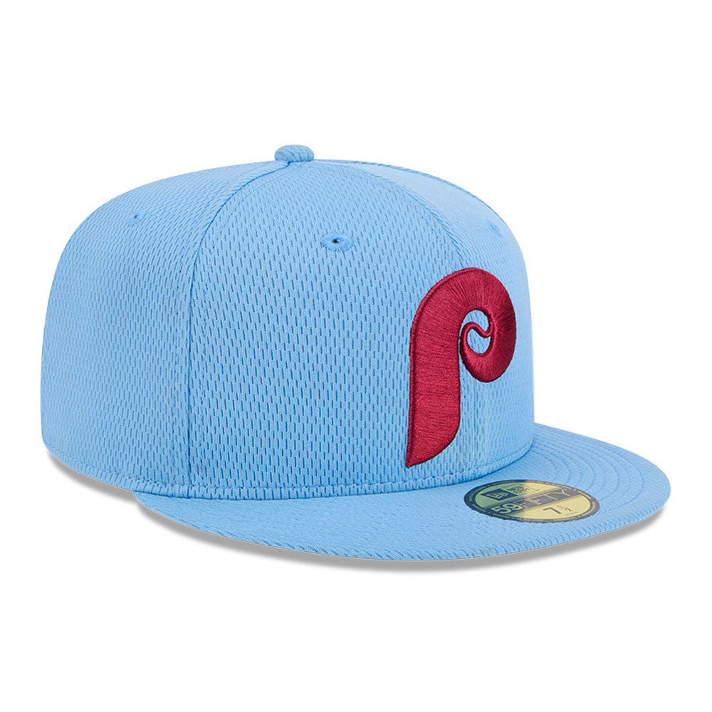 Philadelphia Phillies New Era Blue Alternate 2025 Clubhouse 59FIFTY Fitted Hat product image 3, provided for visual