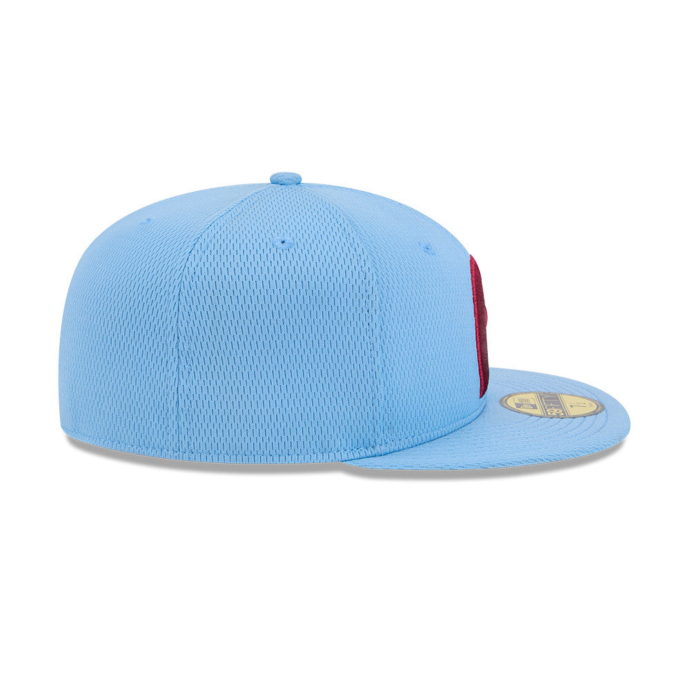 Philadelphia Phillies New Era Blue Alternate 2025 Clubhouse 59FIFTY Fitted Hat product image 5, provided for visual