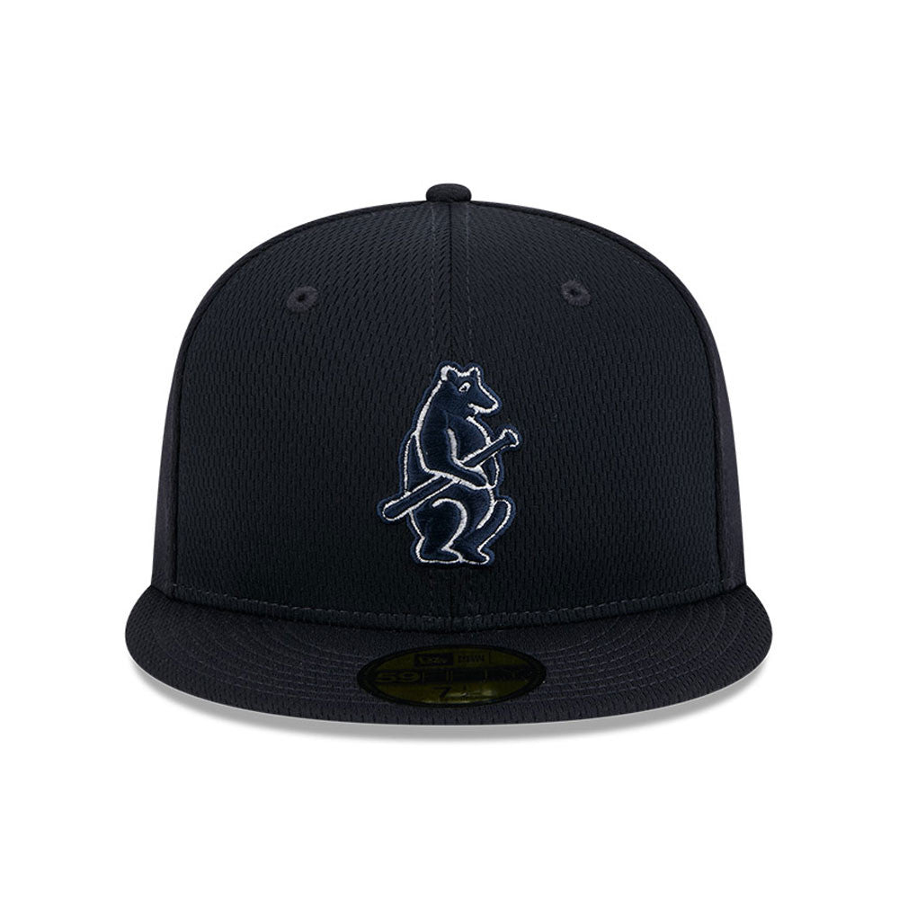 Chicago Cubs New Era Navy Alternate 2025 Clubhouse 59FIFTY Fitted Hat product image 2, provided for visual reference and