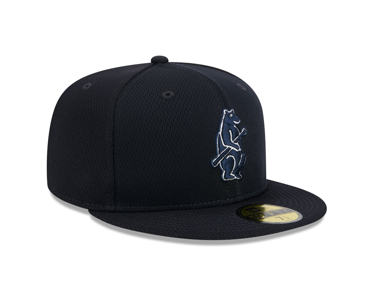 Chicago Cubs New Era Navy Alternate 2025 Clubhouse 59FIFTY Fitted Hat product image 3, provided for visual reference and
