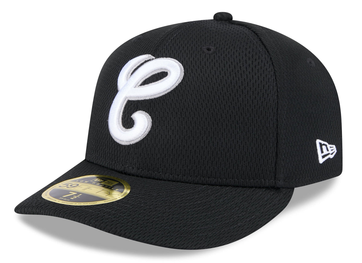 Chicago White Sox New Era Black 2025 Clubhouse Alternate 59FIFTY Low Profile Fitted Hat product image 1, provided for visual