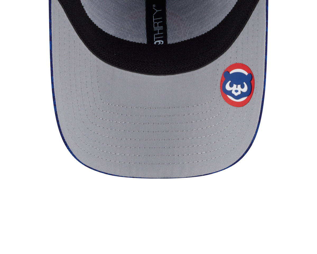 Chicago Cubs Royal 2025 Clubhouse Walking Bear Alternate New Era 39THIRTY Flex Hat product image 7, provided for visual
