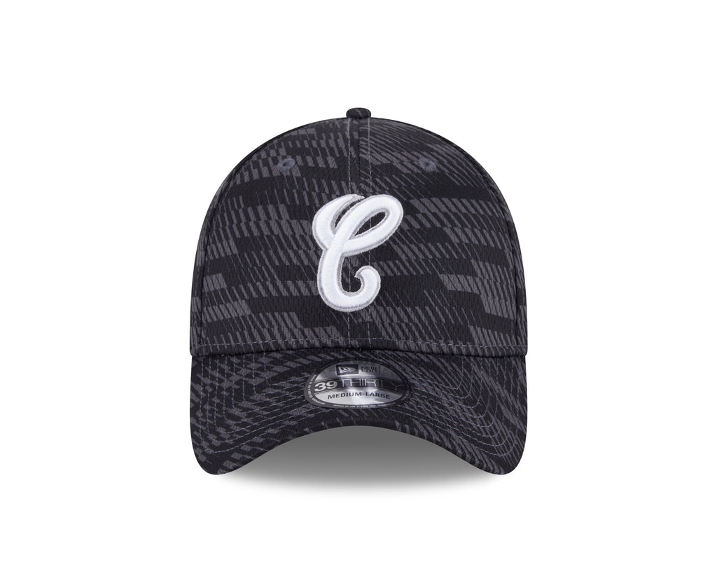 Chicago White Sox Black 2025 Clubhouse Alternate New Era 39THIRTY Flex Hat product image 2, provided for visual reference