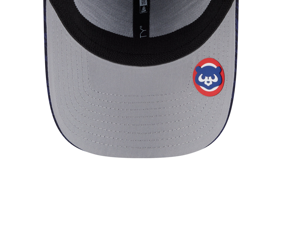 Chicago Cubs Navy 2025 Clubhouse 1914 Bear Alternate New Era 39THIRTY Flex Hat product image 7, provided for visual