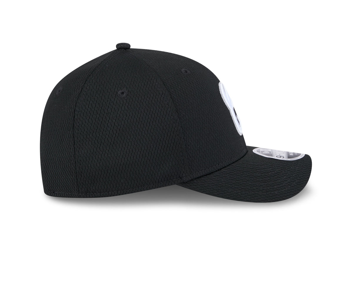 Chicago White Sox New Era Black 2025 Clubhouse Alternate M-Crown 9FORTY Adjustable Hat product image 4, provided for visual