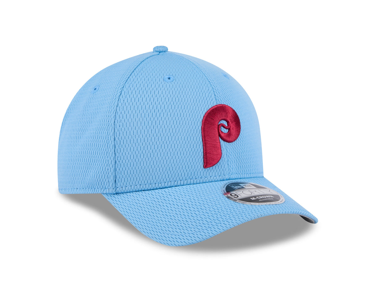 Philadelphia Phillies New Era Blue 2025 Clubhouse Alternate M-Crown 9FORTY Adjustable Hat product image 3, provided for