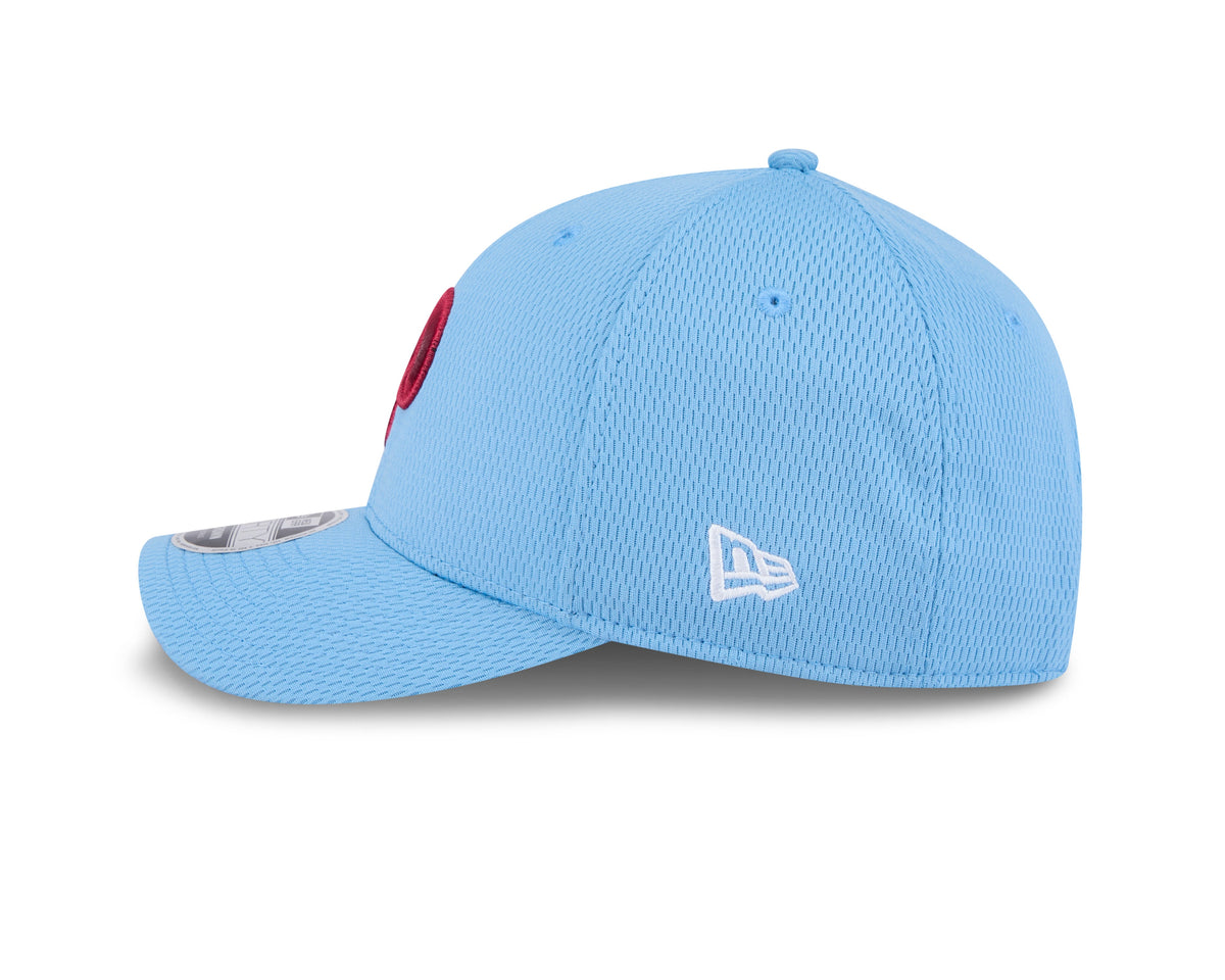 Philadelphia Phillies New Era Blue 2025 Clubhouse Alternate M-Crown 9FORTY Adjustable Hat product image 4, provided for