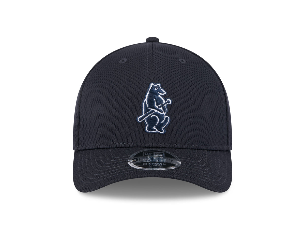 Chicago Cubs New Era Navy 2025 Clubhouse 1914 Alternate M-Crown 9FORTY Adjustable Hat product image 2, provided for visual