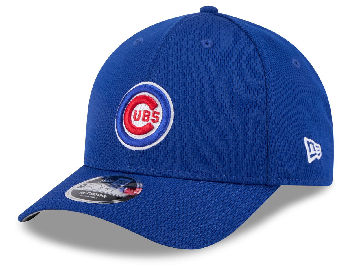 Chicago Cubs New Era Blue 2025 Clubhouse Bullseye Alternate M-Crown 9FORTY Adjustable Hat product image 1, provided for