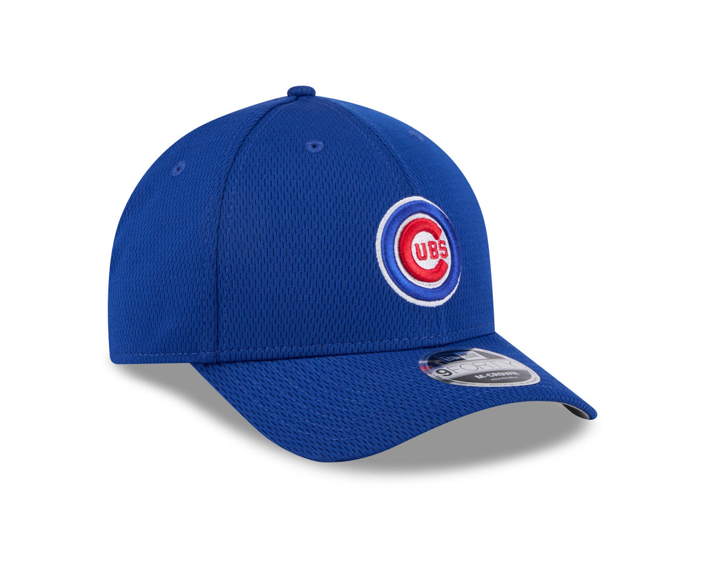 Chicago Cubs New Era Blue 2025 Clubhouse Bullseye Alternate M-Crown 9FORTY Adjustable Hat product image 3, provided for