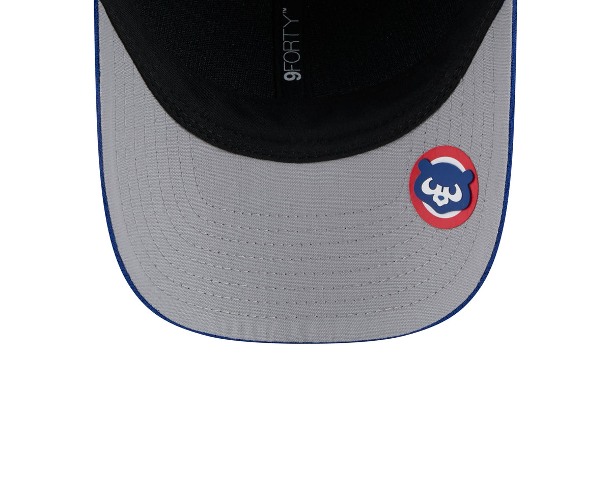 Chicago Cubs New Era Blue 2025 Clubhouse Bullseye Alternate M-Crown 9FORTY Adjustable Hat product image 7, provided for