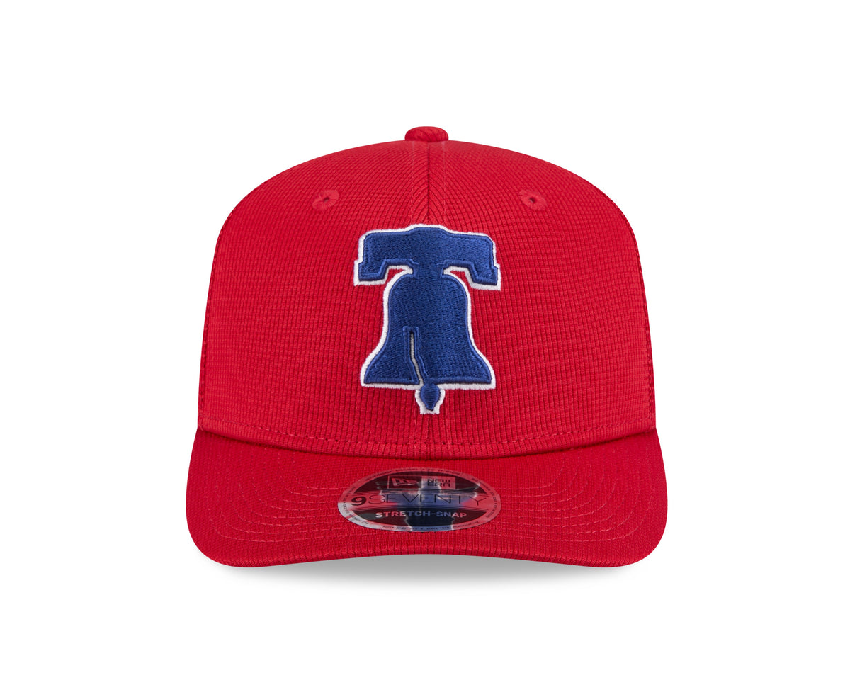 Philadelphia Phillies New Era Red 2025 Spring Training 9SEVENTY Trucker Hat product image 2, provided for visual reference