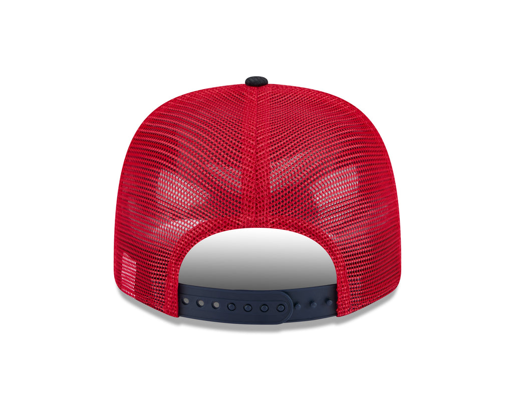 Atlanta Braves New Era Red/Navy 2025 Spring Training 9SEVENTY Trucker Hat product image 7, provided for visual reference and