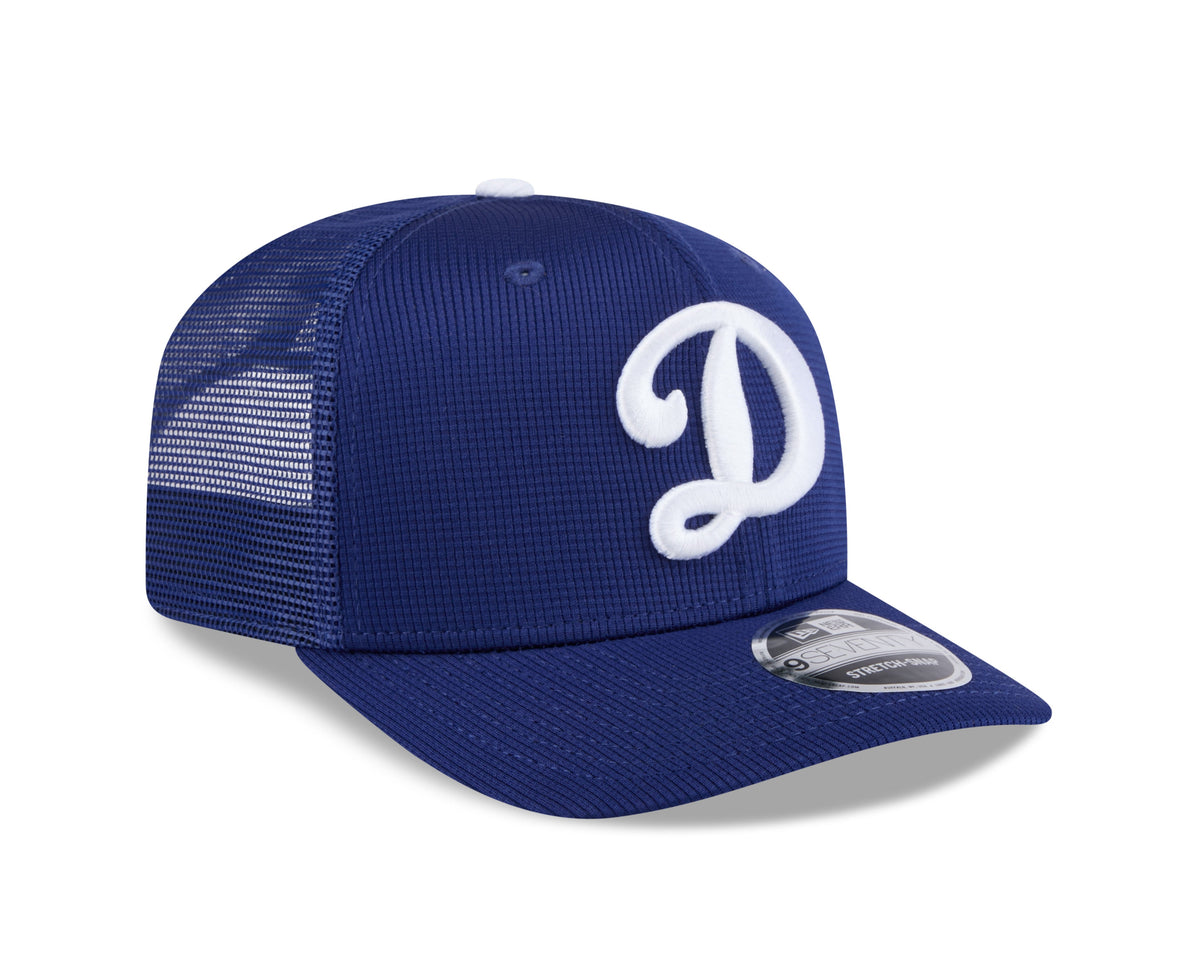 Los Angeles Dodgers New Era Royal 2025 Spring Training 9SEVENTY Trucker Hat product image 3, provided for visual reference