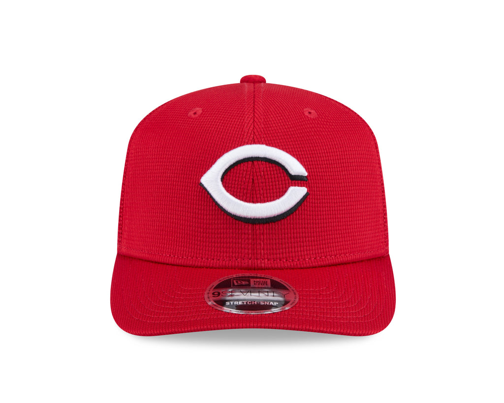Cincinnati Reds New Era Red 2025 Spring Training 9SEVENTY Trucker Hat product image 2, provided for visual reference and