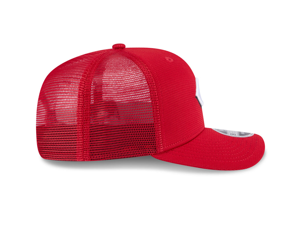 Cincinnati Reds New Era Red 2025 Spring Training 9SEVENTY Trucker Hat product image 5, provided for visual reference and