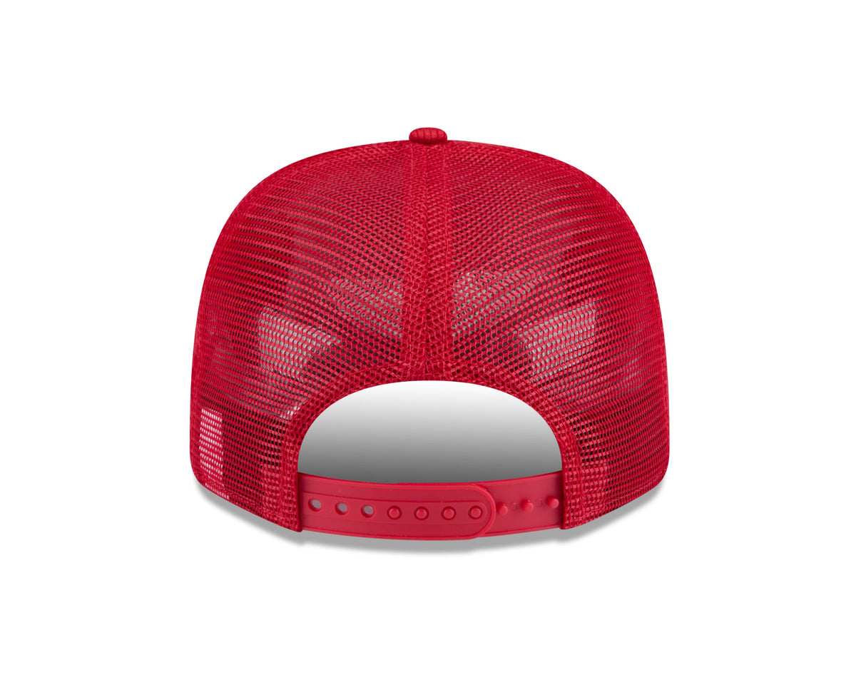 Cleveland Guardians New Era Red 2025 Spring Training 9SEVENTY Trucker Hat product image 6, provided for visual reference and