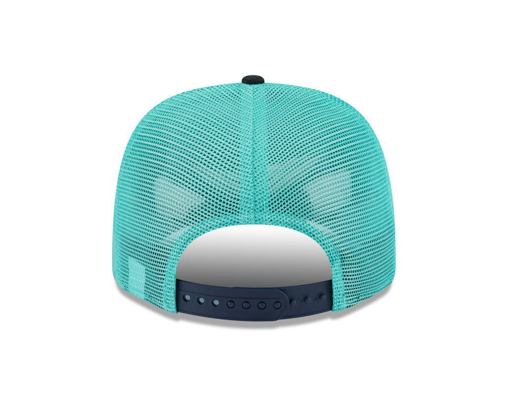 Seattle Mariners New Era Teal/Navy 2025 Spring Training 9SEVENTY Trucker Hat product image 6, provided for visual reference