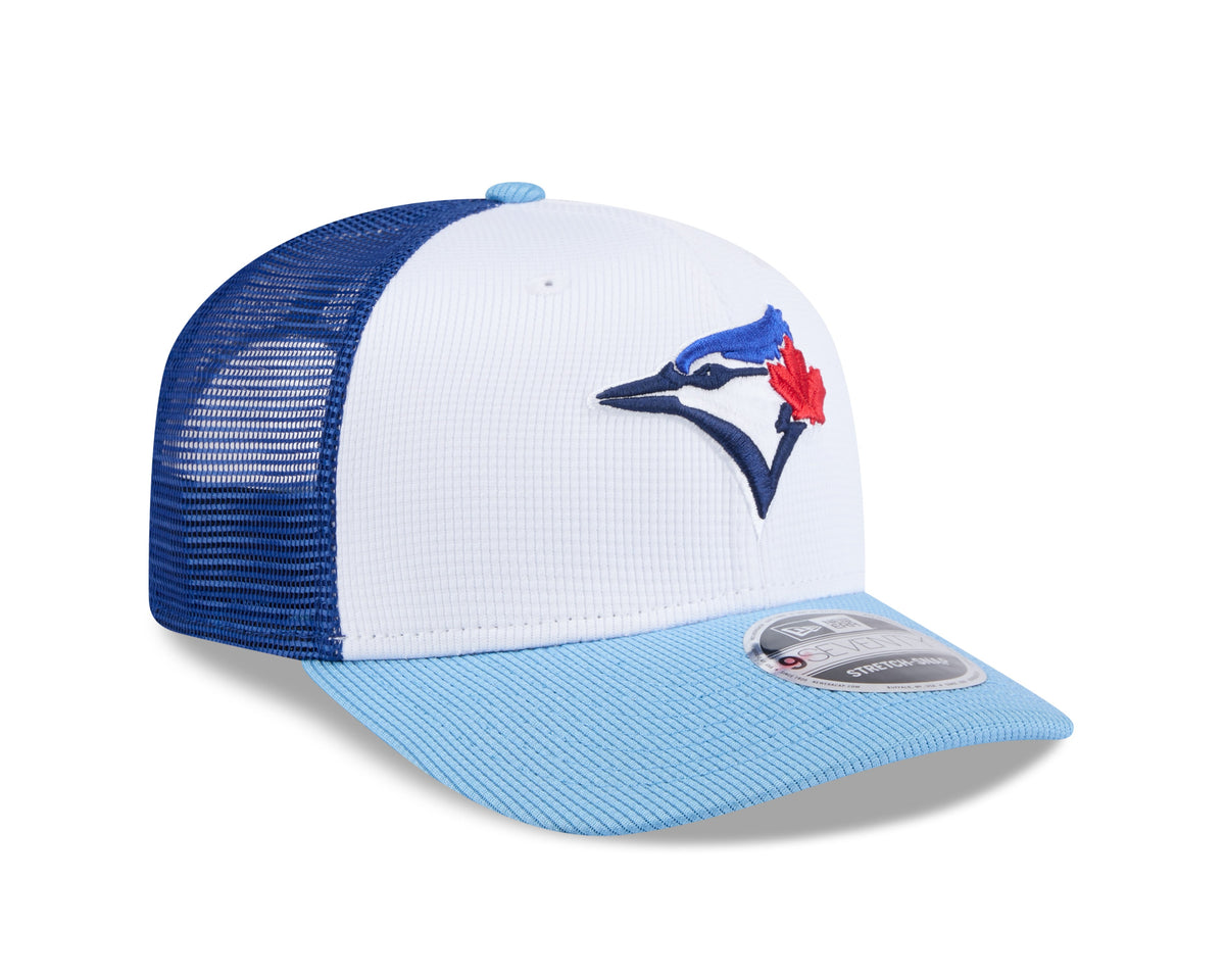 Toronto Blue Jays New Era Blue 2025 Spring Training 9SEVENTY Trucker Hat product image 3, provided for visual reference and