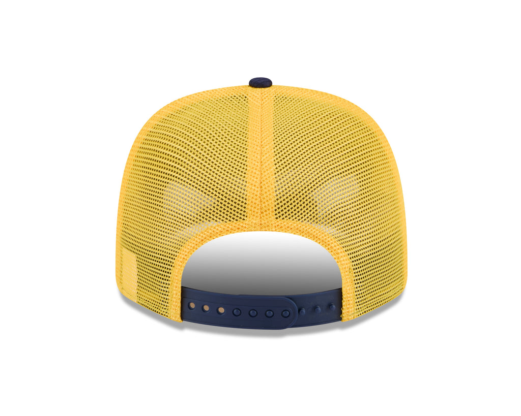Milwaukee Brewers New Era Yellow/Navy 2025 Spring Training 9SEVENTY Trucker Hat product image 6, provided for visual