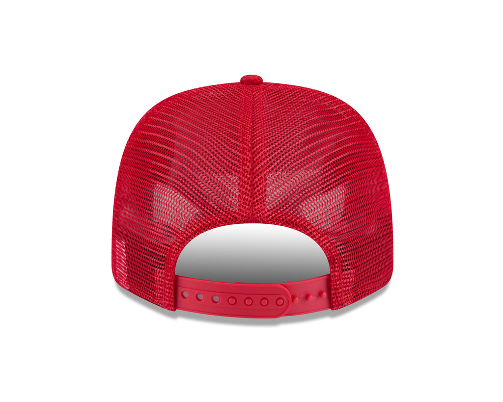 Philadelphia Phillies New Era Red 2025 Spring Training 9SEVENTY Trucker Hat With Patch product image 6, provided for visual